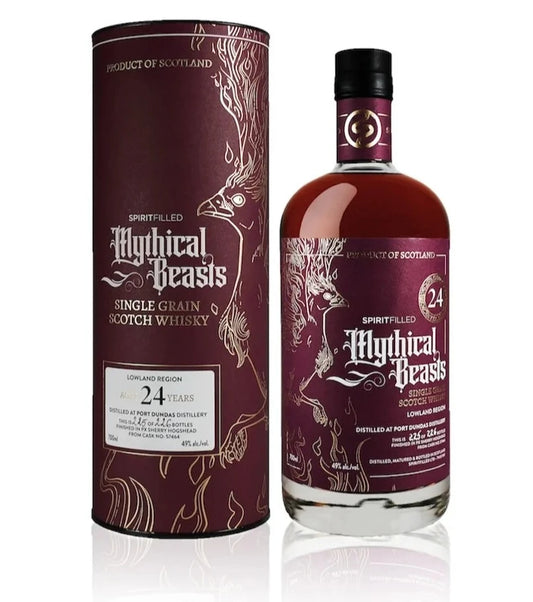 Mythical Beasts - The Phoenix - 24 Year Port Dundas Single Grain Scotch